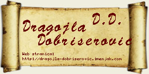 Dragojla Dobrišerović vizit kartica